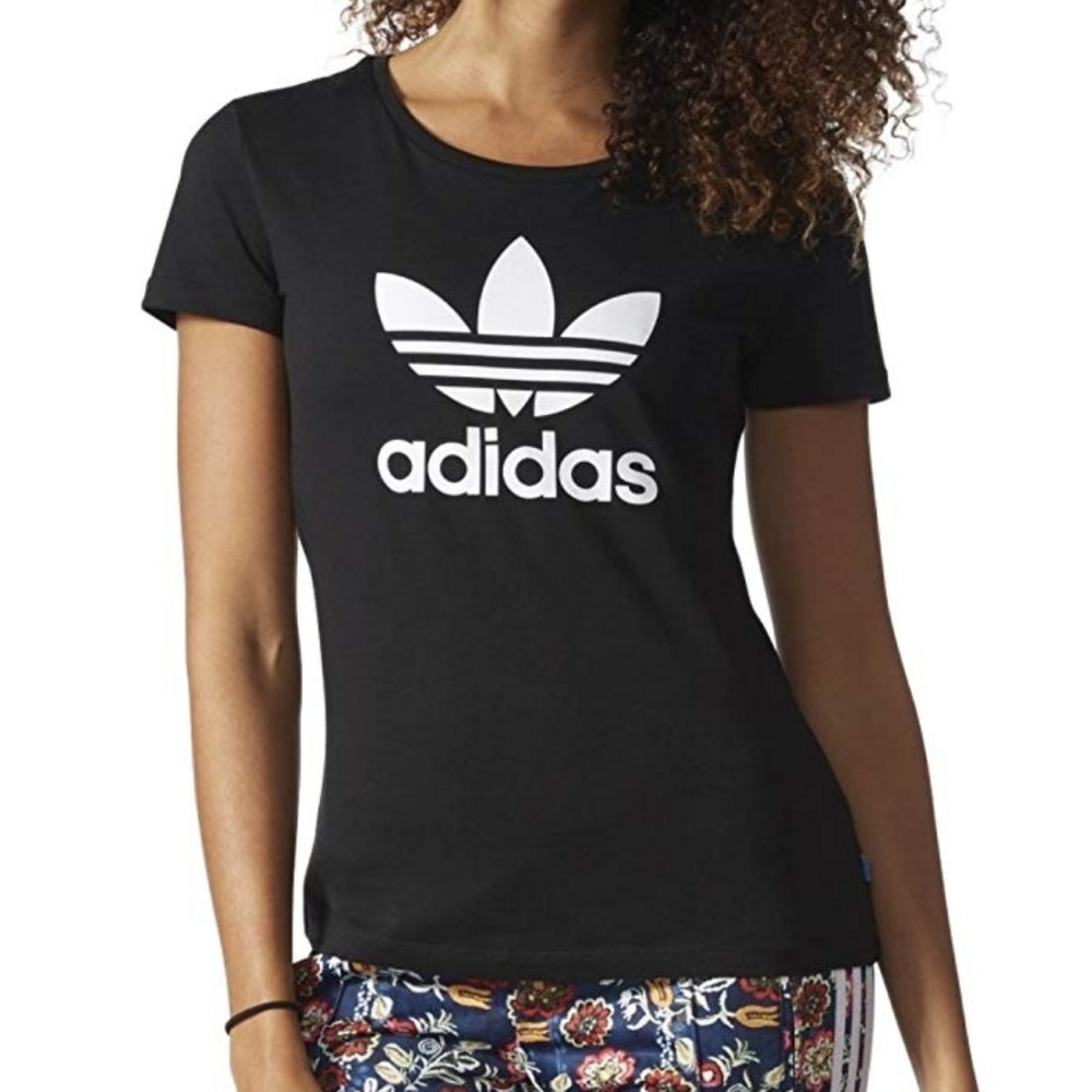 Womens Adidas Trefoil shirt